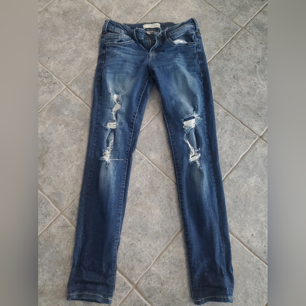KanCan Distressed Skinny Jeans